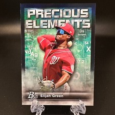 2023 Bowman Platinum Elijah Green Precious Elements #PE-24 Washington Nationals