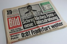 BILDzeitung 29.09.1977 September   Schleyer Baader Raspe Ensslin    Entführung