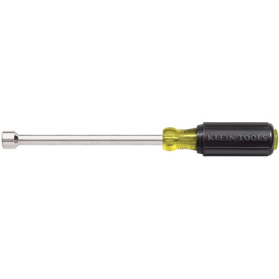 Klein Tools 646-1/4 1/4-Inch Nut Driver with 6-Inch Hollow Shaft