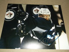 JOSH MORRISSEY SIGNED 8 X 10 MATTE PHOTO (1) WINNIPEG JETS PRINCE ALBERT RAIDERS