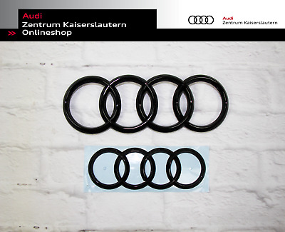 Audi Q3 F3 Sportback Original Ringe Set Schwarz Vorne Und Hinten Im Set Ebay