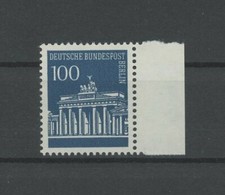 BERLIN 290 BRANDENBURGER TOR RAND postfrisch ** MNH h4627