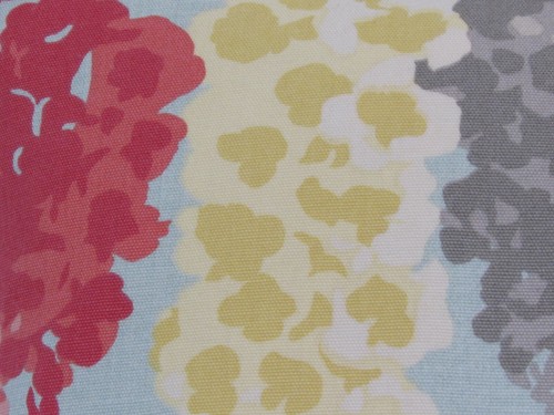 Pretty Cushion Cover, Duckegg, Blues, Floral, Reds, Yellows, Grey, Cotton, Next. - Picture 8 of 12