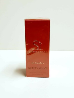 SI PASSIONE 1.0OZ EDP SPRAY BY GIORGIO ARMANI FOR WOMEN NEW IN BOX 