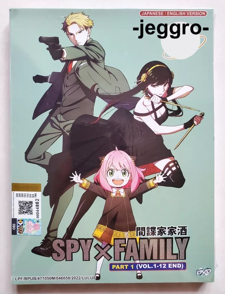 Spy x Family Part 1 (DVD) - Anime DVD with English Dubbed