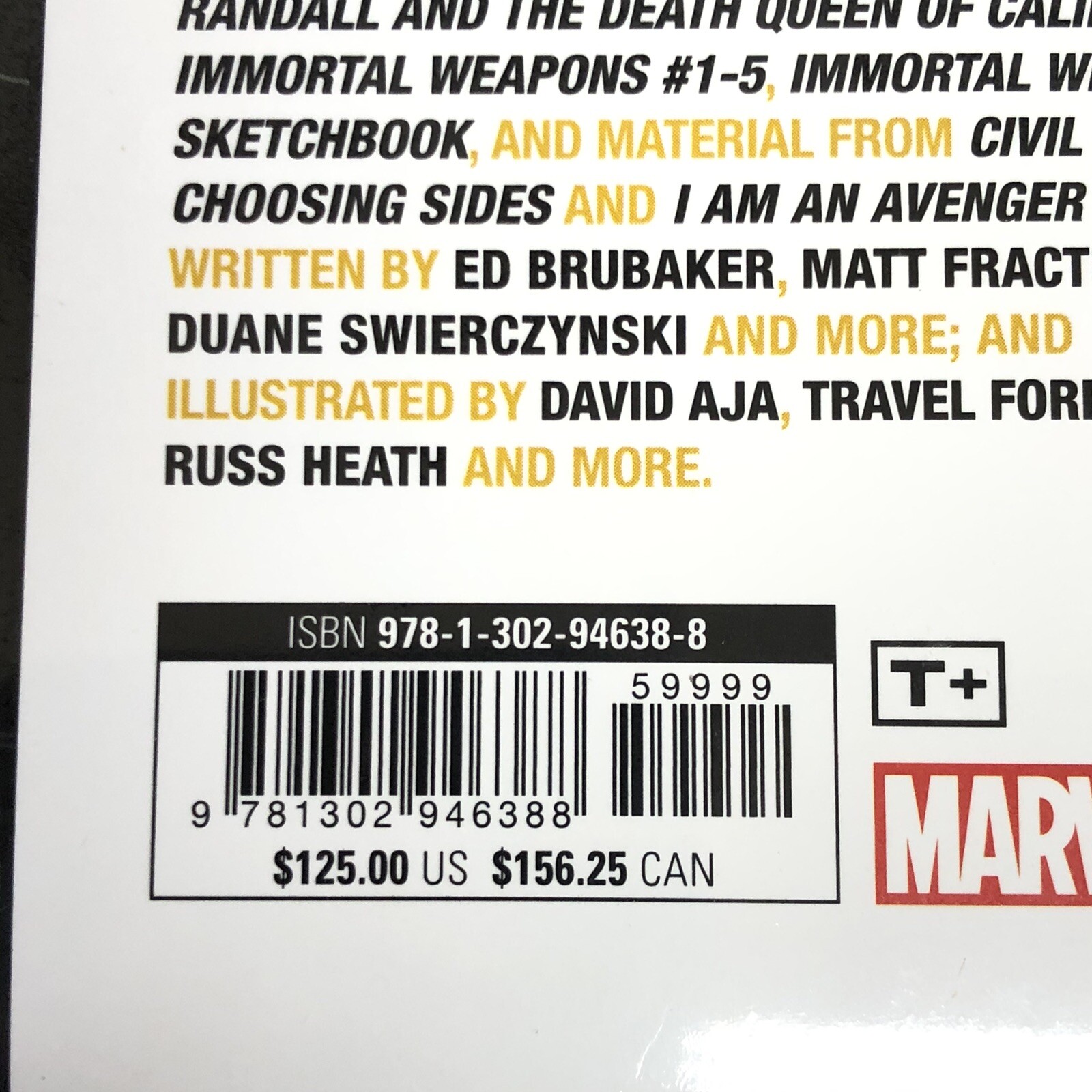 Immortal Iron Fist & Immortal Weapons Omnibus DM Cover New Marvel HC