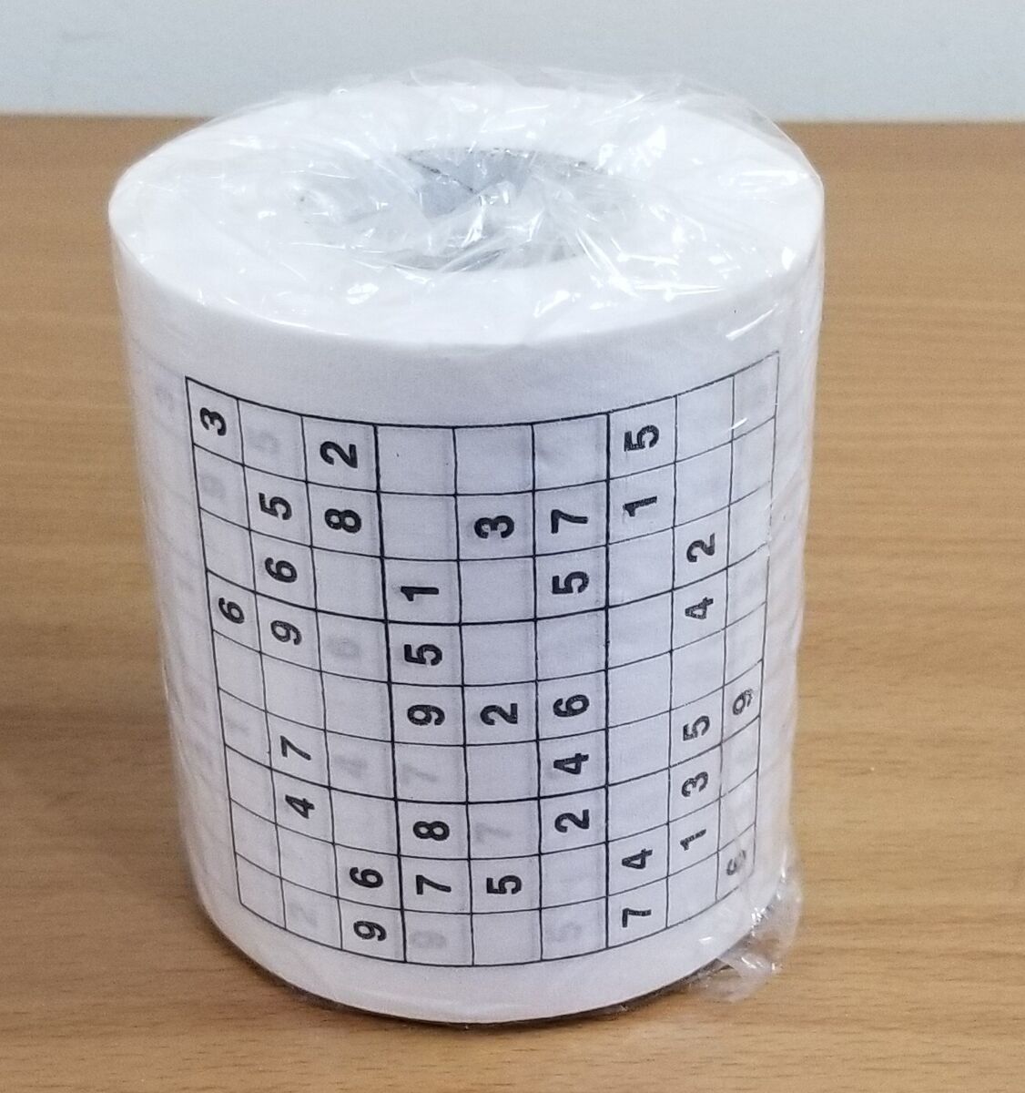 Sudoku Toilet Paper