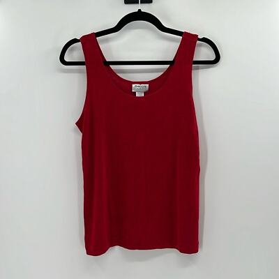 Chico's Travelers Tank Top - Red - 1 or US Small