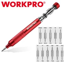 WORKPRO 24-in-1 Precision Screwdriver Set Multi-Bit Screwdrivers with 12pcs Bits