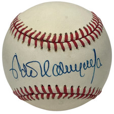 Fernando Valenzuela Signed Rawlings National League Baseball Dodgers JSA COA A