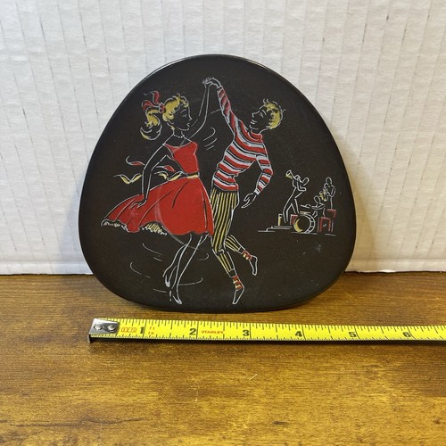 Ü-Keramik wall plate 1960 Teenager series, design: Ursula Schönhaber - Picture 6 of 6