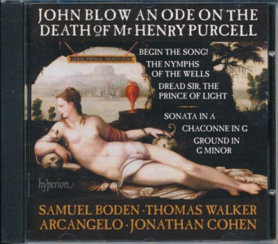 John Blow John Blow: An Ode on the Death of Mr Henry Purcell [fast wie neu]