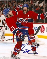 Montreal Canadiens Brendan Gallagher Signed Autographed 8x10 Photo COA AA