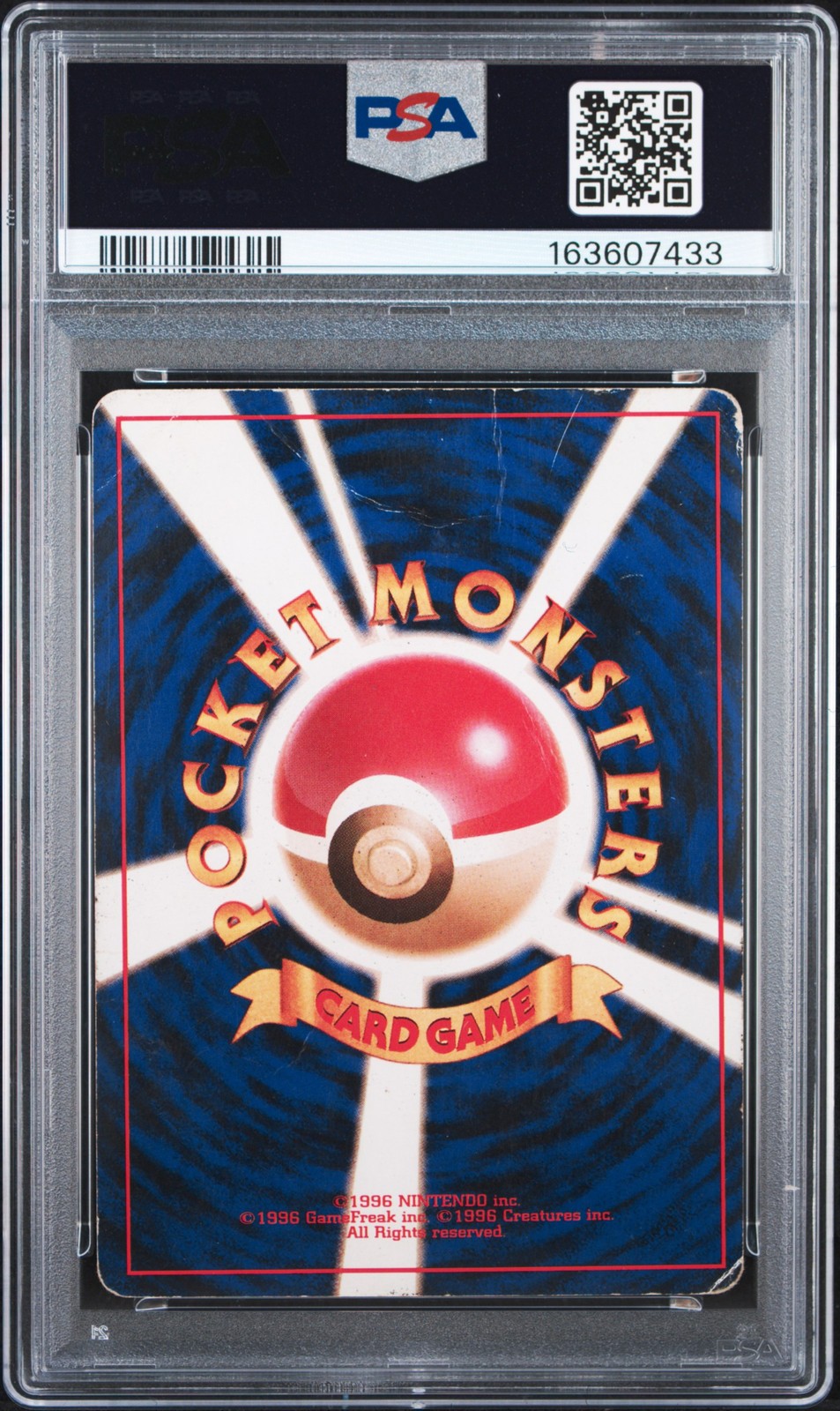 1996 POKEMON BASE SET JAPANESE #6 CHARIZARD-HOLO PSA 1.5 view 2