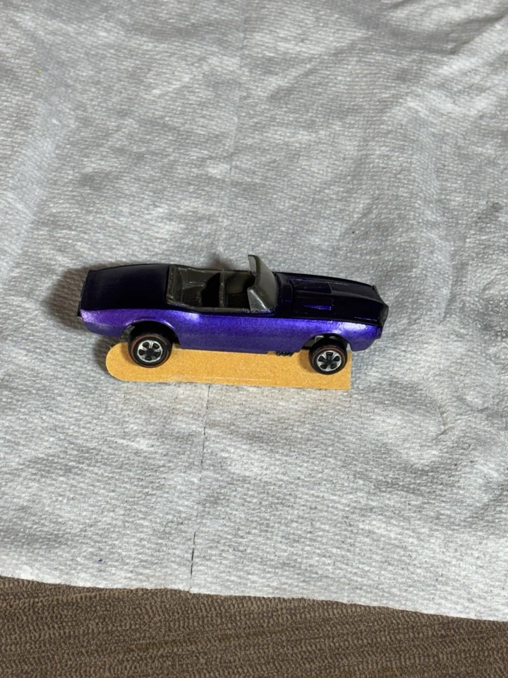 Hot Wheels Redline 67 Специальный Firebird США Фиолетовый Brn/Int Настоящий Хороший - Изображение 2 из 4