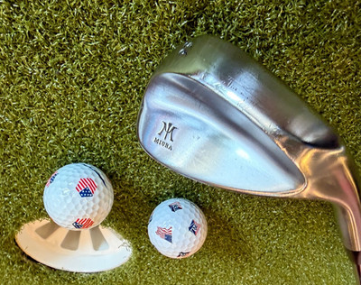 Miura Milled Tour Forged 56° Sand Wedge Steel Shaft RH 12° bounce