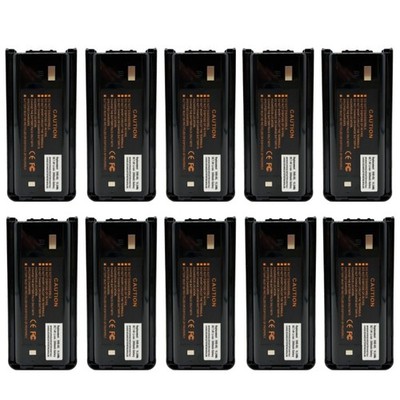 10X 2600mAh Li-ion Battery For KNB-69L KNB-45 TK-2312 TK-3207 NX-240 NX340 Radio