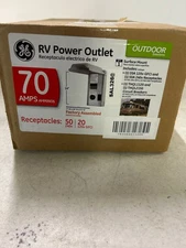 ABB GE1LM532SS RV Power Pedestal: 100A, 50A/30A/20A GFCI, Surface Mount, NEMA 3R