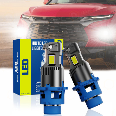2x D4S D4R LED Headlight Bulb Replace HID Xenon Super White 6000K Conversion Kit
