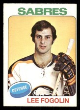 1975-76 O-Pee-Chee #306 Lee Fogolin RC -NM