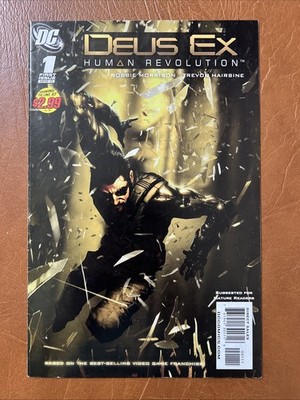 Deus Ex Human Revolution #1: VF/NM to NM, DC Comics 2011 $7 Ship