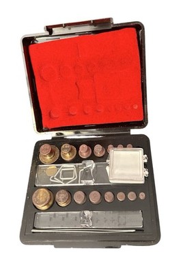 Vintage Troemner Analytical Weight Set Pharmacy Apothecary READ DESCRIPTION