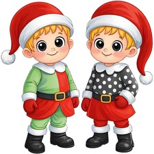 30 Custom Holiday Kids Personalized Address Labels
