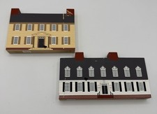 Vtg 1993 Cats Meow Williamsburg Series Grissell Hay Lodging Raleigh Tavern