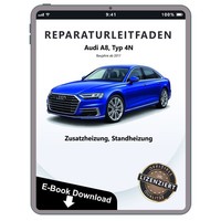 Audi A8 Typ 4N Ab 2017 Standheizung Zusatzheizung Reparaturleitfaden Ebook