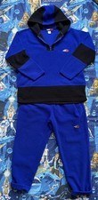 Vintage Tommy Hilfiger Men  s 2pc Fleece Colorblock Sweatsuit Hoodie  Pants M