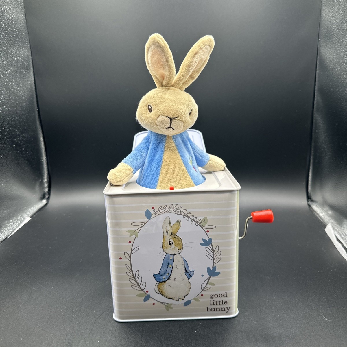 Peter Rabbit Jack In The Box Beatrix Potter Music Metal w/Pop-Up