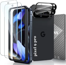For Google Pixel 9 Pro Screen Protector Camera Lens Protector 2-Pack Tempered