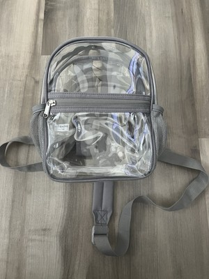 #ad #ad Mini Clear Backpack 9.5” Youth Teen Adult