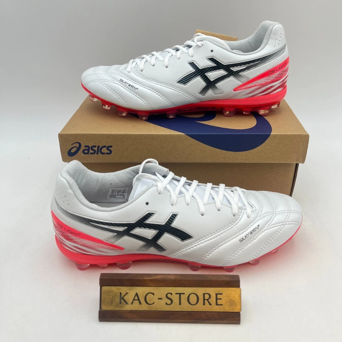Asics DS Light Club Wide White Flash Red for sale | eBay