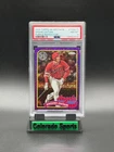 SHOHEI OHTANI 2024 Topps Silver Pack 1989 #T89C-73 Purple Refractor 48/75 PSA 8