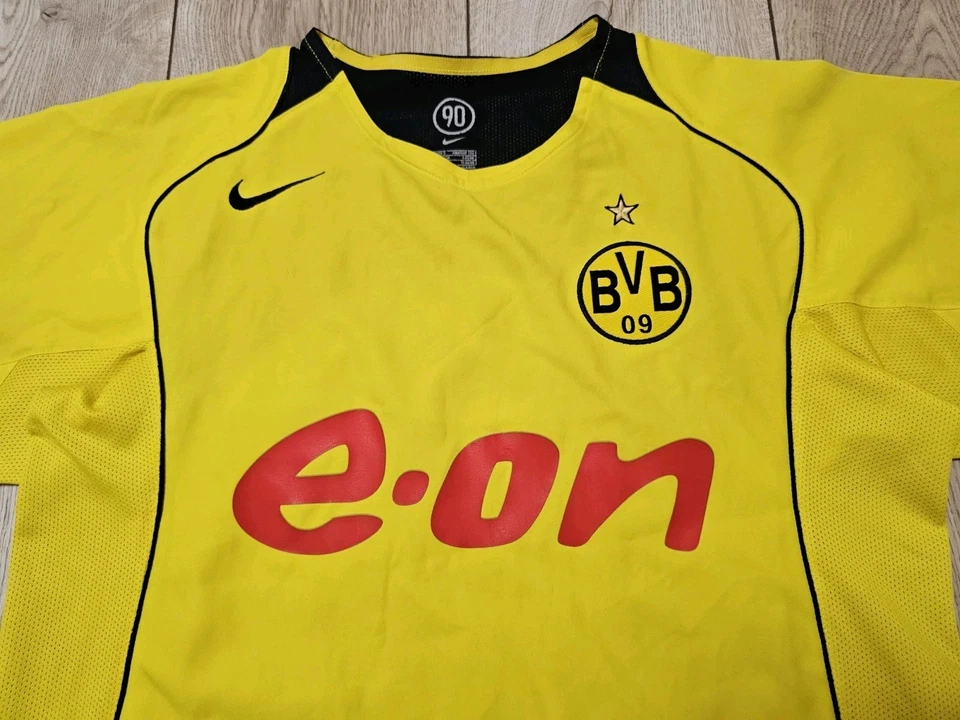CAMISETA DE FÚTBOL VINTAGE DEL BORUSSIA Dortmund 2004 2005 camiseta de fútbol... - Imagen 3 de 4