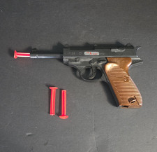 A-Team Vintage 80's Rubber Dart Pistol w/ Red Rounds, Made in Hong Kong Arco