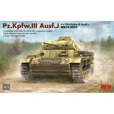 Rye Field Model RM-5070 - 1/35 Pz.Kpfw. III Ausf. J w/workable track links