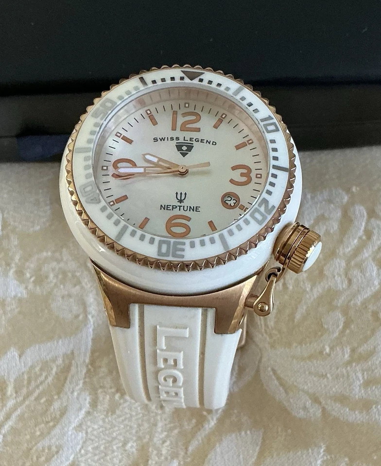 Swiss Legend Women’s Watch 45mm Quartz Cream And Rose Gold - image 4 of 4