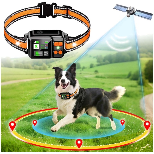 Innovative GPS Dog Collar - Precision Boundary Containment