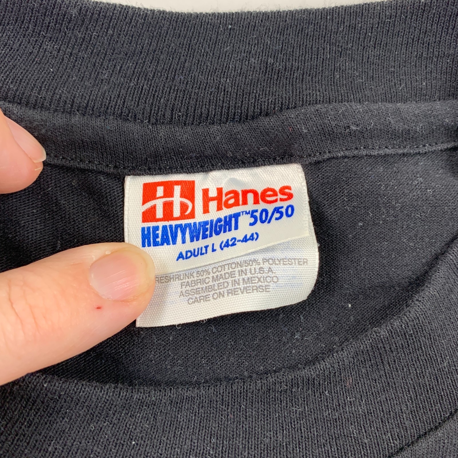 Vintage 90s DARE To Resist Drugs and Violence Neon Rainbow Graphic T-Shirt Large