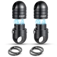 TISUR Magnetic Keychain Releaser [20kg Weight Capacity] with Double Side Buttons
