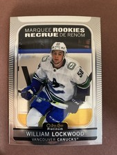 2021 O-Pee-Chee Platinum William Lockwood Rookie #248 Vancouver Canucks