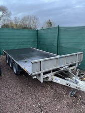 Ifor Williams LM146 Tri Axle Flat Bed Trailer 2023