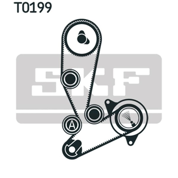 Skf Wasserpumpenkit Vkmc 02390-image
