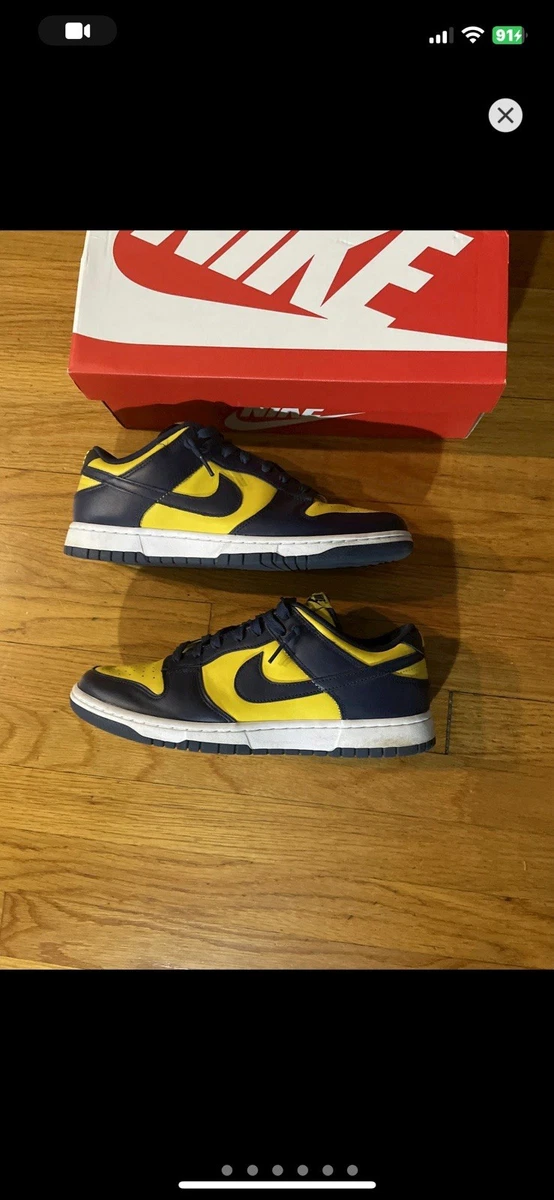 Preços baixos em Nike Dunk Low Vintage Michigan | eBay