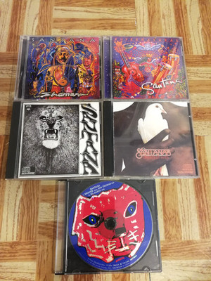 Santana CD Lot 5 Shaman Supernatural Greatest Hits Rock Blues VTG