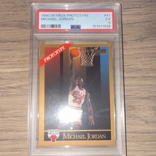 SkyBox 1990-91 Michael Jordan #41 Prototype Chicago Bulls Basketball Card PSA 5