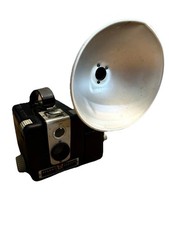 Vintage Kodak Brownie Hawkeye Camera Flash w/Kodalite Flash - Untested
