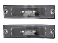 Kennzeichenbeleuchtung Set FüR Fiat Punto 1 176 93- Nummernschildbeleuchtung